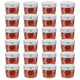 Vidaxl jampotten met zilverkleurige deksels 24 st 110 ml glas