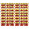 Vidaxl jampotten met goudkleurige deksels 48 st 110 ml glas
