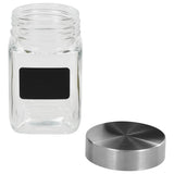 Vidaxl opbergpotten met stickers 12 st 300 ml - afbeelding 3