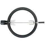 Vidaxl bbq rotisserie ring 57 cm zwart - afbeelding 2