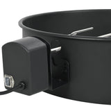 Vidaxl bbq rotisserie ring 57 cm zwart - afbeelding 3