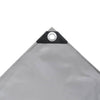 Vidaxl dekzeil 650 g m² 1,5x6 m grijs