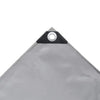 Vidaxl dekzeil 650 g m² 3,5x5 m grijs