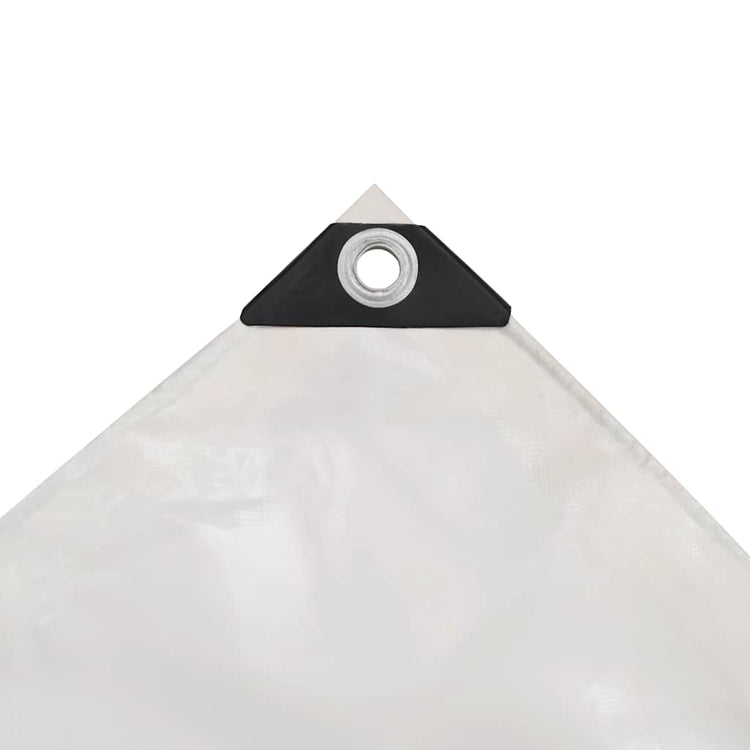 Vidaxl dekzeil 650 g m² 1,5x20 m wit