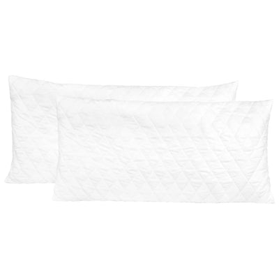 Vidaxl kussens 2 st 80x40x14 cm traagschuim
