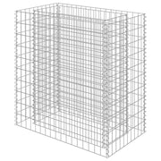 Vidaxl gabion plantenbak verhoogd 90x50x100 cm gegalvaniseerd staal - afbeelding 2