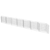 Vidaxl schanskorfmuur 450x30x50 cm gegalvaniseerd staal