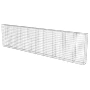VidaXL Schanskorfmuur met deksels 600x30x150 cm gegalvaniseerd staal - afbeelding 3