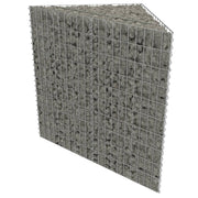Vidaxl gabion plantenbak verhoogd 75x75x50 cm gegalvaniseerd staal - afbeelding 3