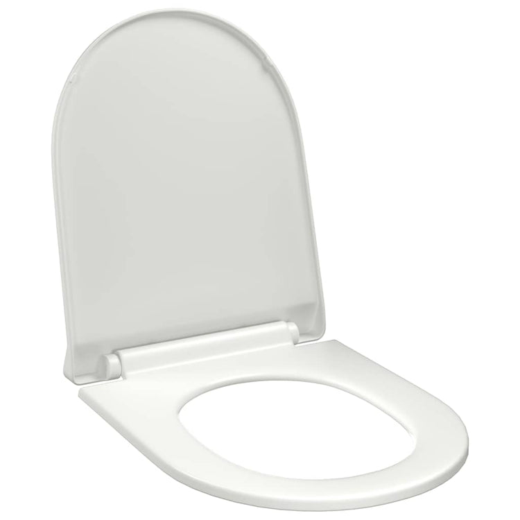 Vidaxl toiletbril soft-close met quick-release ontwerp wit