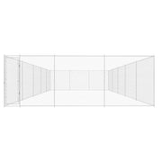 VidaXL Hondenkennel voor buiten 950x570x185 cm gegalvaniseerd staal - afbeelding 2