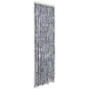 Vidaxl vliegengordijn 56x185 cm chenille zilverkleurig