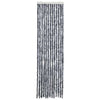 Vidaxl vliegengordijn 56x185 cm chenille zilverkleurig