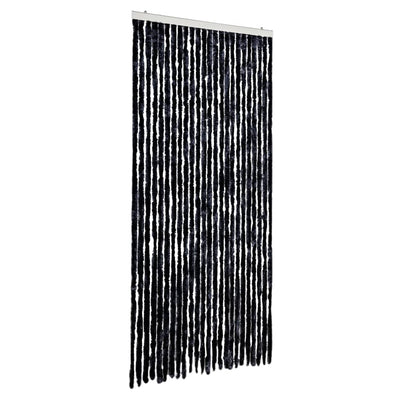 Vidaxl vliegengordijn 100x220 cm chenille antraciet