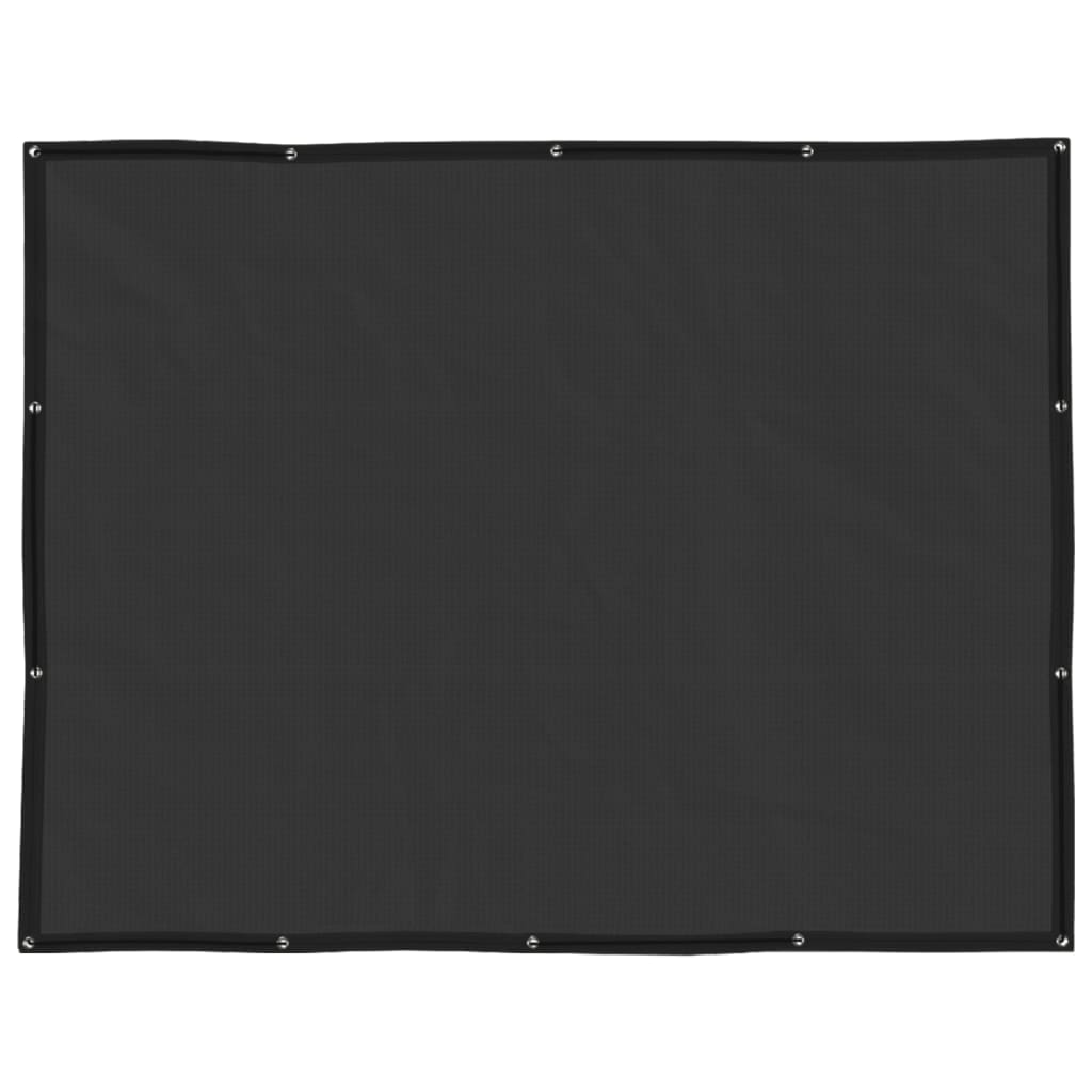 Vidaxl aanhangwagennet 1,5x2,2 m hdpe zwart
