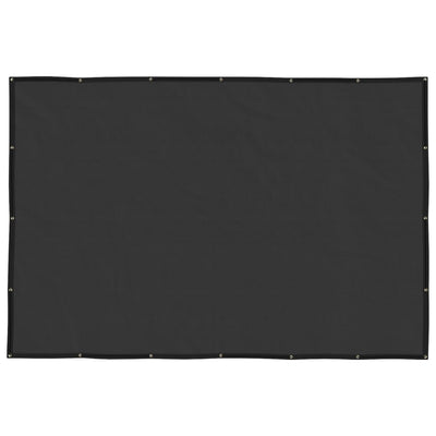 Vidaxl aanhangwagennet 2x3 m hdpe zwart