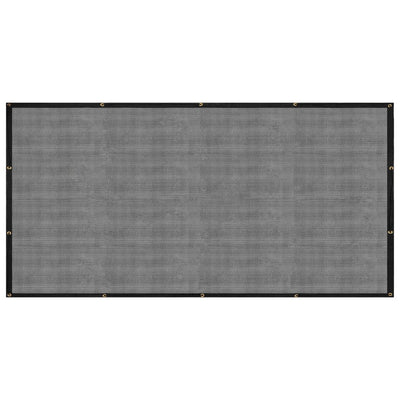 VidaXL Aanhangwagennet 2x3,5 m HDPE zwart