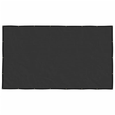Vidaxl aanhangwagennet 2x3,5 m hdpe zwart