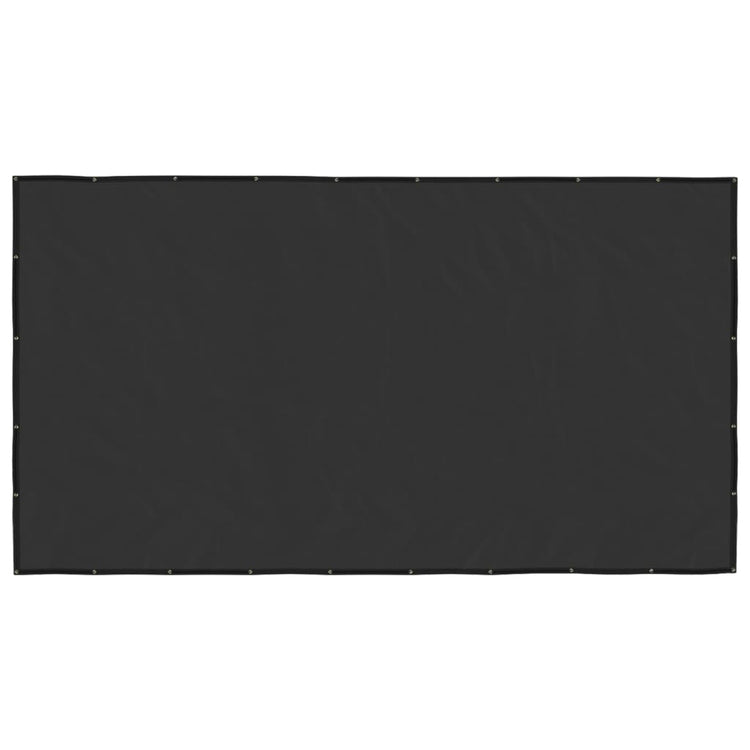 Vidaxl aanhangwagennet 2,5x4,5 m hdpe zwart