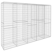 VidaXL Schanskorfmuur met deksel 300x50x200 cm gegalvaniseerd staal - afbeelding 2