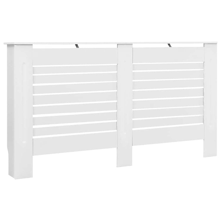 Vidaxl radiatorombouw 152x19x81,5 cm mdf wit