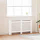 Vidaxl radiatorombouw 152x19x81,5 cm mdf wit
