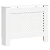 Vidaxl radiatorombouw 112x19x81,5 cm mdf wit