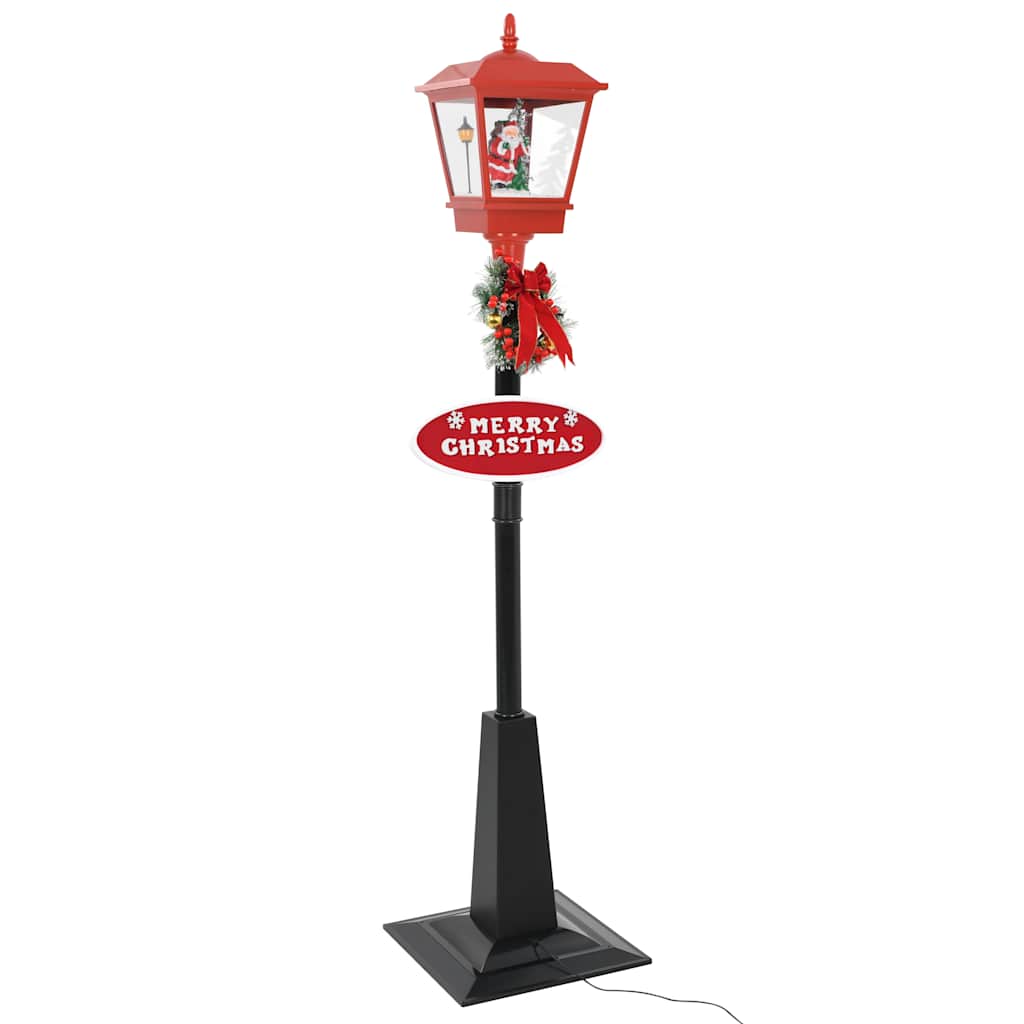 Vidaxl straatlantaarn met kerstman led 180 cm