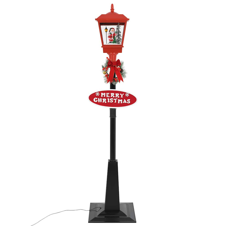 Vidaxl straatlantaarn met kerstman led 180 cm