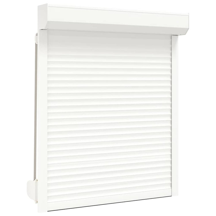 Vidaxl rolluik 100x130 cm aluminium wit