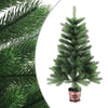 Vidaxl kunstkerstboom met levensechte naalden 65 cm groen