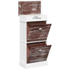 Vidaxl schoenenkast 50x28x98 cm paulowniahout bruin
