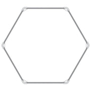 Vidaxl plantenbak verhoogd 129x129x77cm gegalvaniseerd staal antraciet - afbeelding 3
