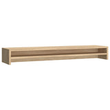 Vidaxl monitorstandaard 100x24x13 cm bewerkt hout sonoma eikenkleurig - afbeelding 2