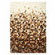 Vidaxl leer tapijt patchwork koeienhuid bruin 170 x 120 cm leer