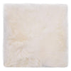 Vidaxl stoelkussens 2 st 40x40 cm echt schapenvacht wit