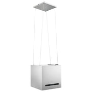 Vidaxl afzuigkap hangend met aanraaksensor lcd 37 cm roestvrij staal - afbeelding 3