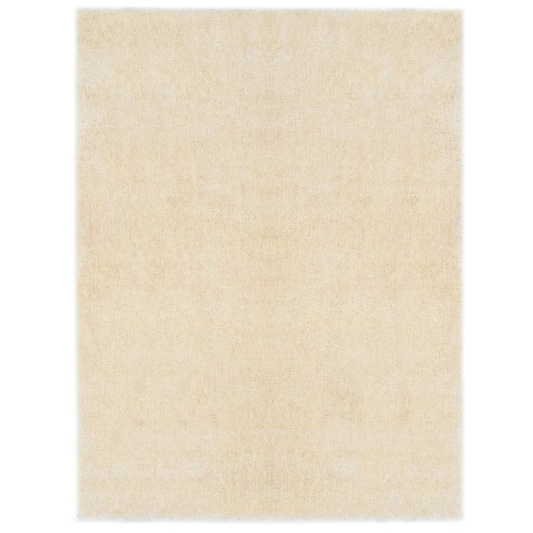 Vidaxl shaggy gebied tapijt crème 120 x 160 cm polyetheen