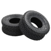 Vidaxl 4-delige kruiwagenband- en binnenbandset 15x6.00-6 4pr rubber - afbeelding 1