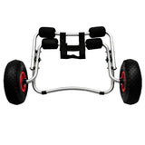 Vidaxl kayaktrolleys 2 st aluminium - afbeelding 3