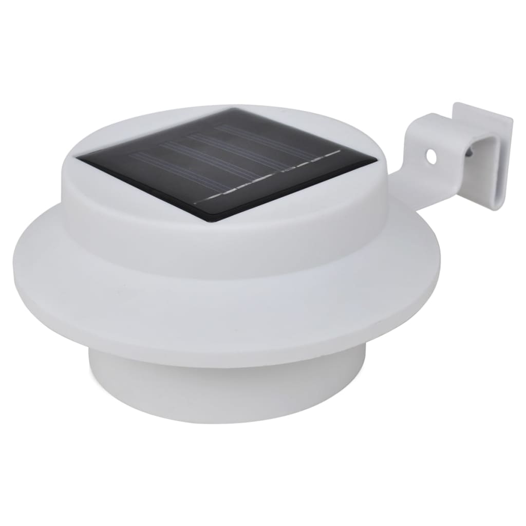 Vidaxl schuttinglampen 12 st solar led wit