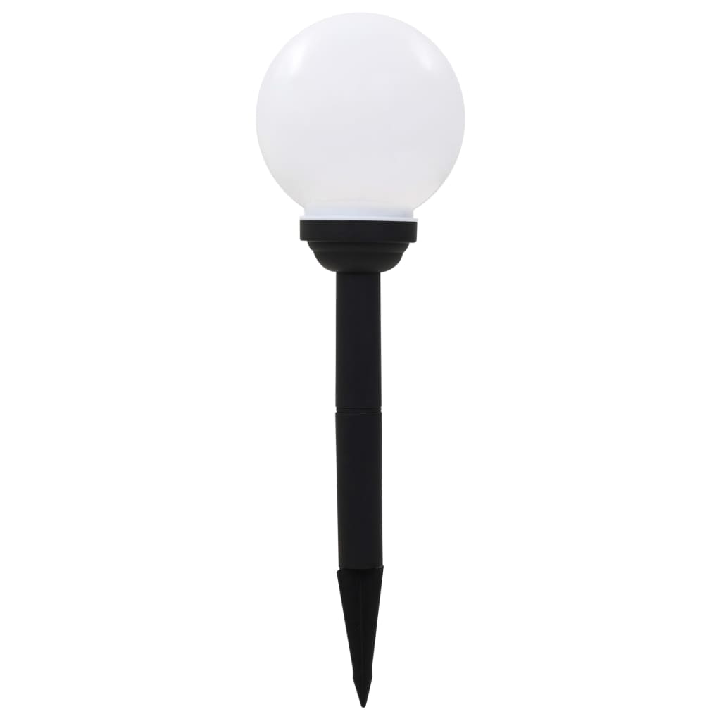 Vidaxl solarlampen 6 st led rond 20 cm rgb