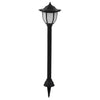 Vidaxl solarlampen 6 st led zwart