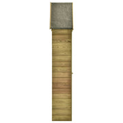 VidaXL Tuinschuur met deur 69,5x32x178 cm geïmpregneerd grenenhout - afbeelding 2