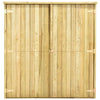 VidaXL Tuinschuur 163x50x171 cm geïmpregneerd grenenhout