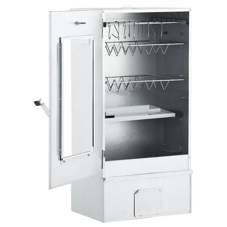 Vidaxl bbq-rookoven met 1 kg houtsnippers 44,5x29x83 cm