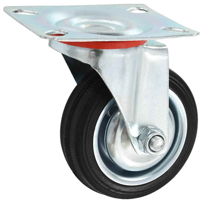 Vidaxl 8 st zwenkwielen 75 mm