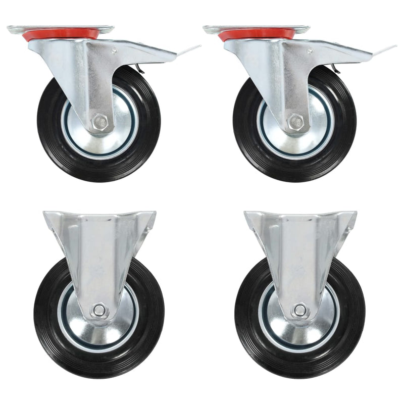 Vidaxl 12 st wielen 160 mm