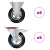 Vidaxl 12 st wielen 160 mm