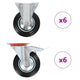 Vidaxl 12 st wielen 160 mm